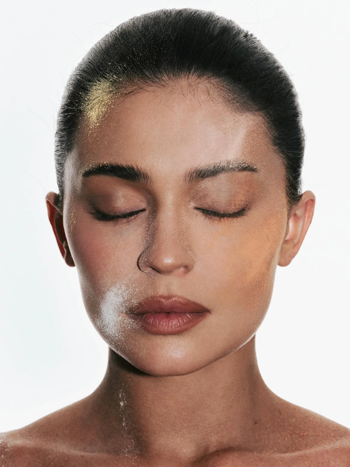 Kylie Cosmetics, кайли дженнер, кайли дженнер косметика, supple glaze hydrating prime, natural blur brightening powder, precise sculpting complexion brush