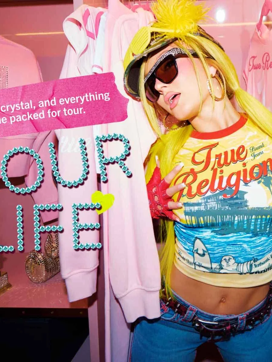 True Religion, Zara Larsson, тру релиджн, зара ларссон, Y2K, нулевые, одежда в стиле нулевых
