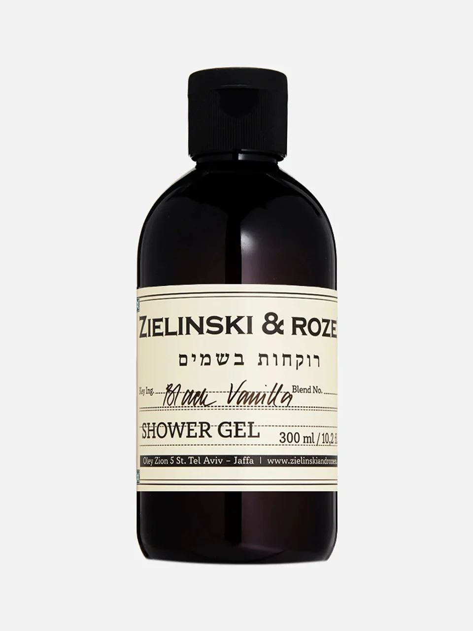 Гель для душа Black Vanilla, Zielinski And Rozen