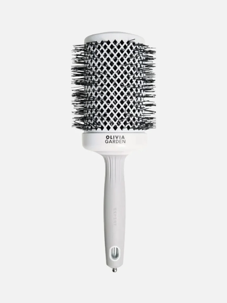 Термобрашинг для волос Expert Blowout Shine White&Grey 55 мм, Olivia Garden