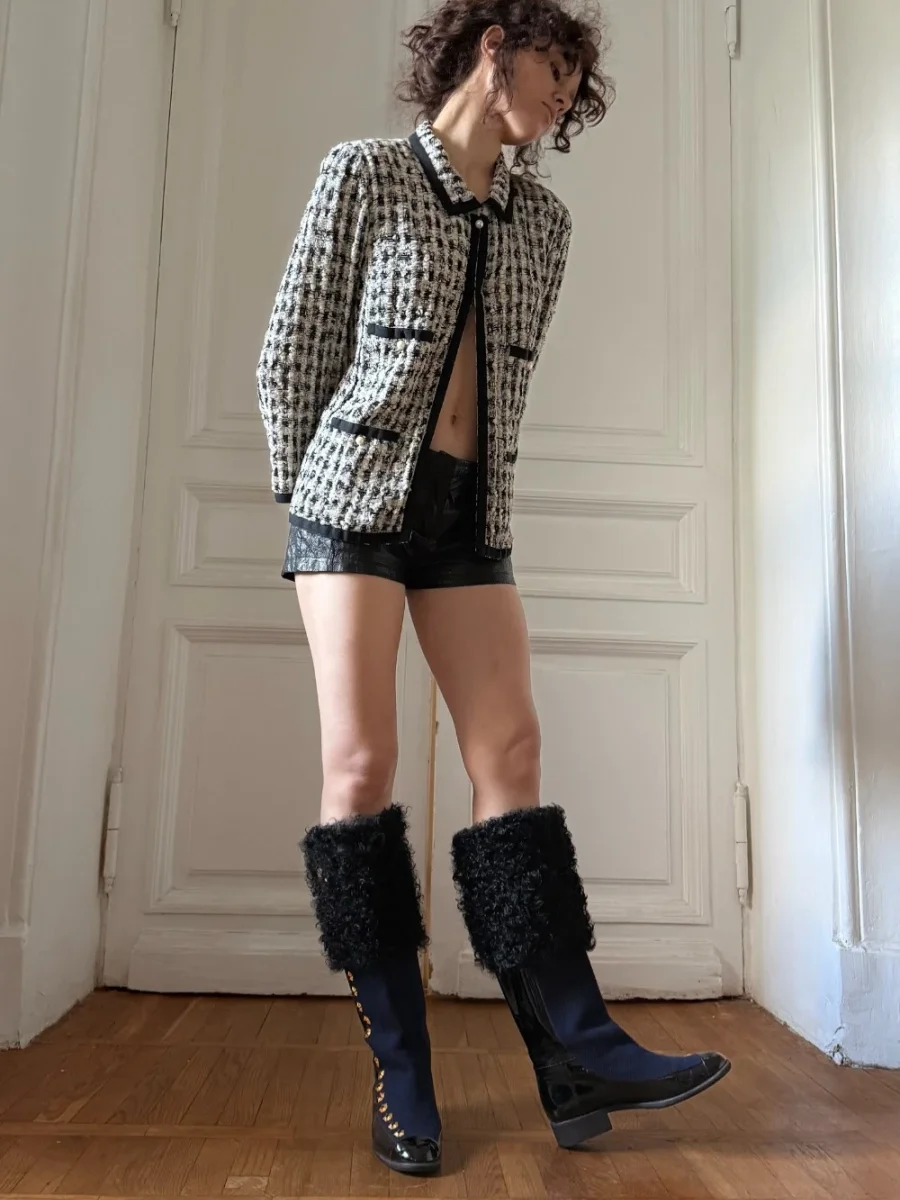 Ботинки Chanel винтаж