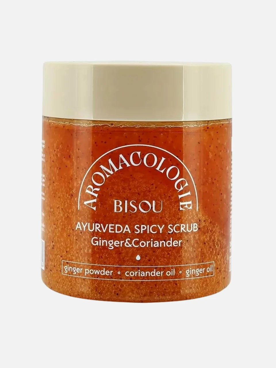Скраб для тела ginger and coriander, Bisou