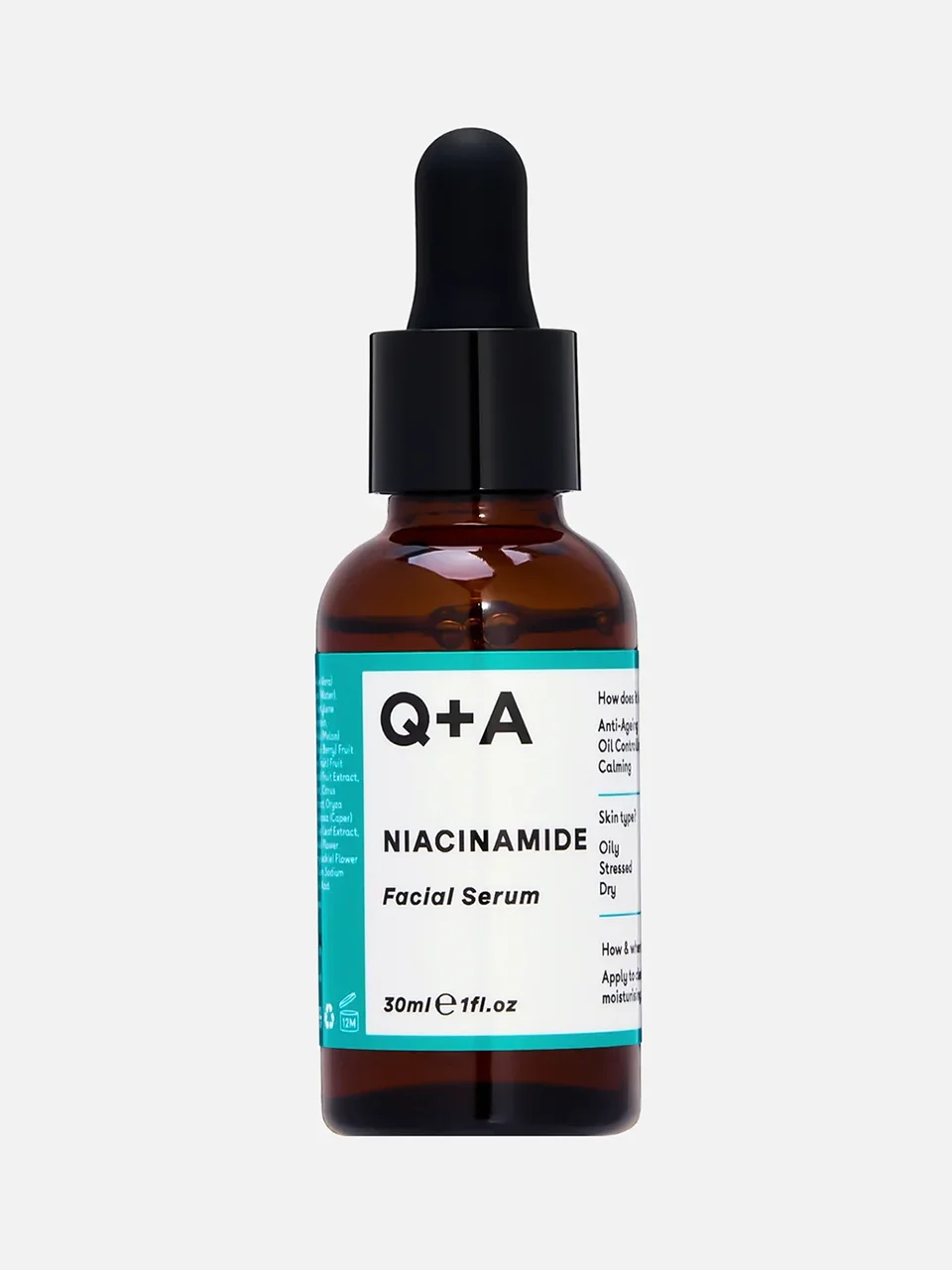 Сыворотка для лица с ниацинамидом Niacinamide Facial Serum, Q+A (Стоимость: 1 230 рублей)