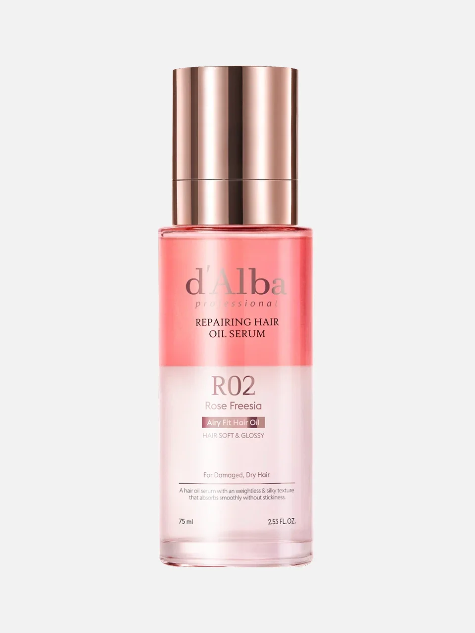 Масло-сыворотка для волос Professional Repairing Hair Oil Serum, d'Alba