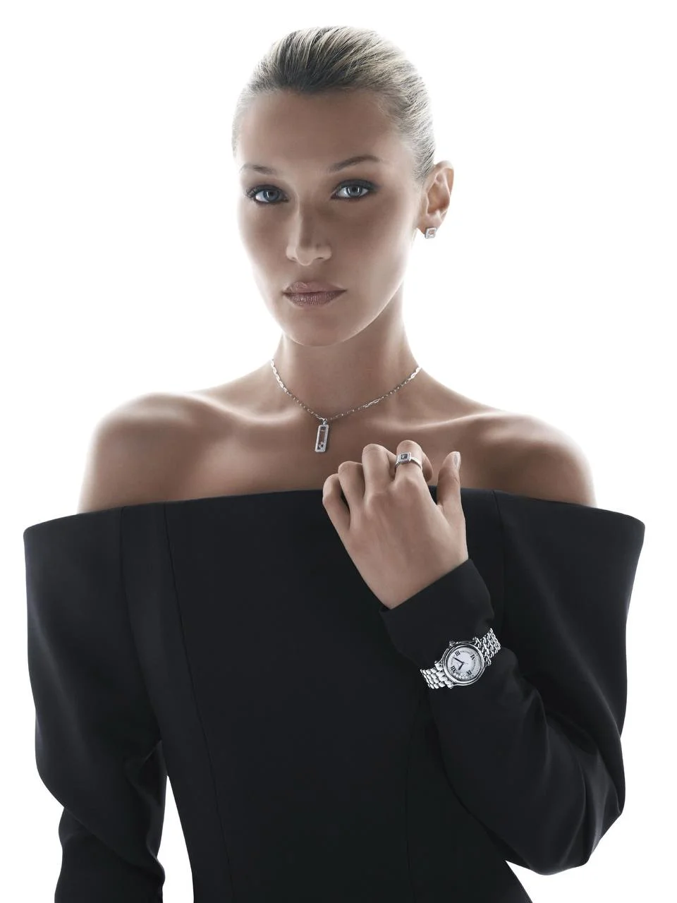 Chopard, чопард, Белла Хадид, Лю Вэнь, Happy Diamonds, украшения, ювелирные изделия, часы, бриллианты