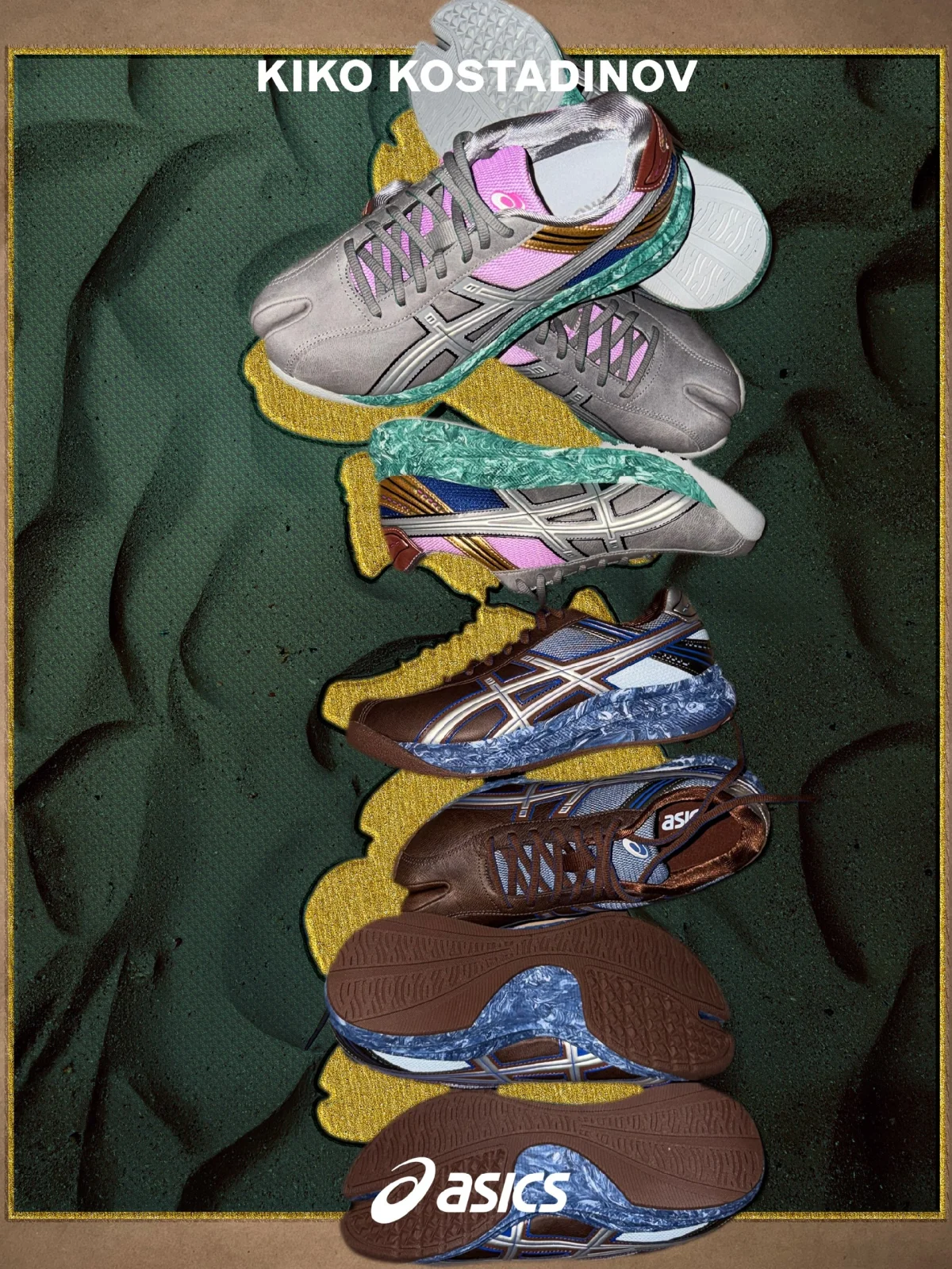 kiko kostadinov asics tabi обувь таби кроссовки новая коллекция коллаборация