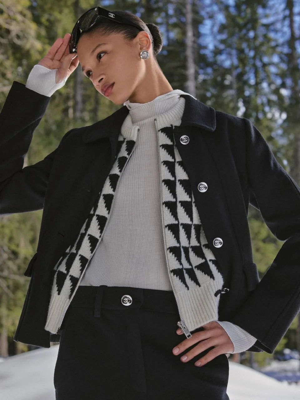 Chanel, шанель, Coco Neige 2026, горнолыжная коллекция, après-ski, зимняя коллекция, новинки, зима 2026, тренды зима 2026, стильная зимняя одежда