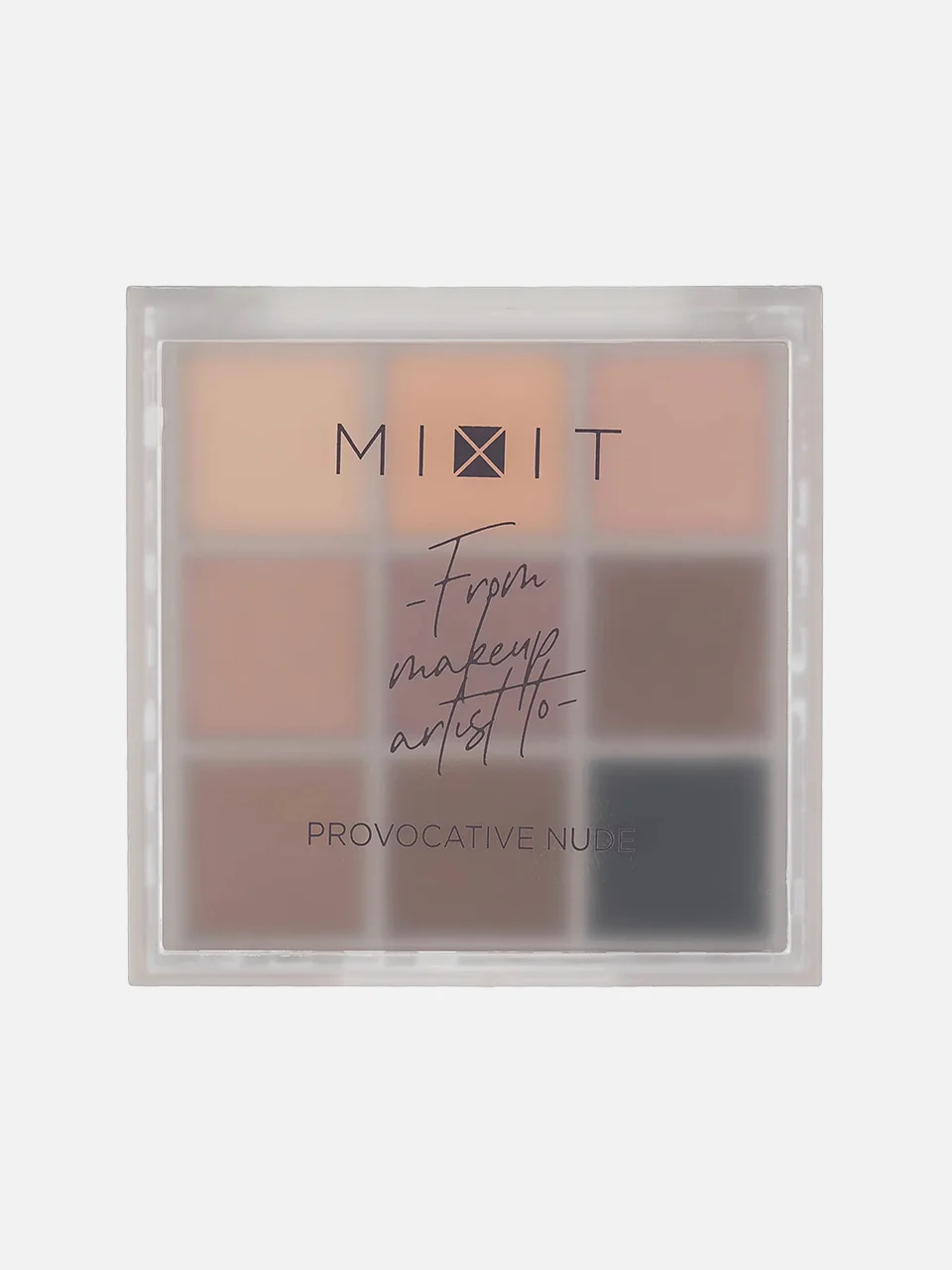 Палетка теней для век Provocative Nude, MIXIT (Стоимость: ~800 рублей)