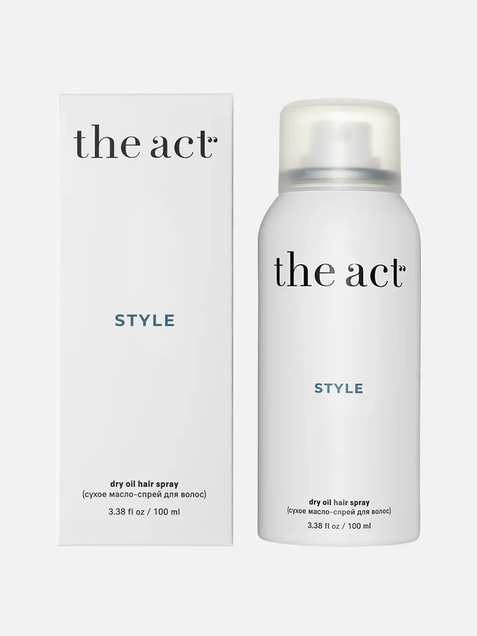 Сухое масло-спрей для волос Style, The Act