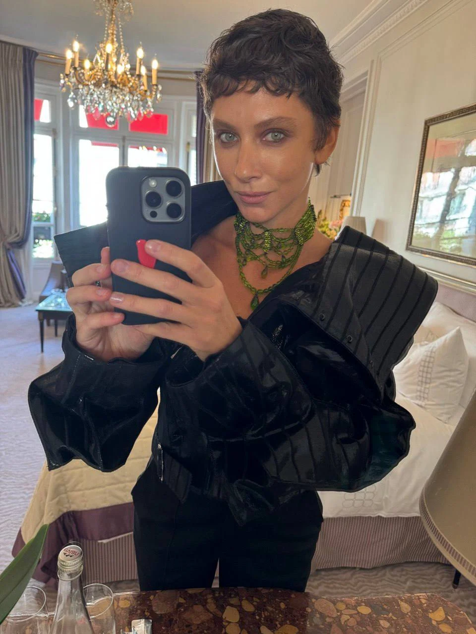 Даша Попова перед ужином Christian Dior