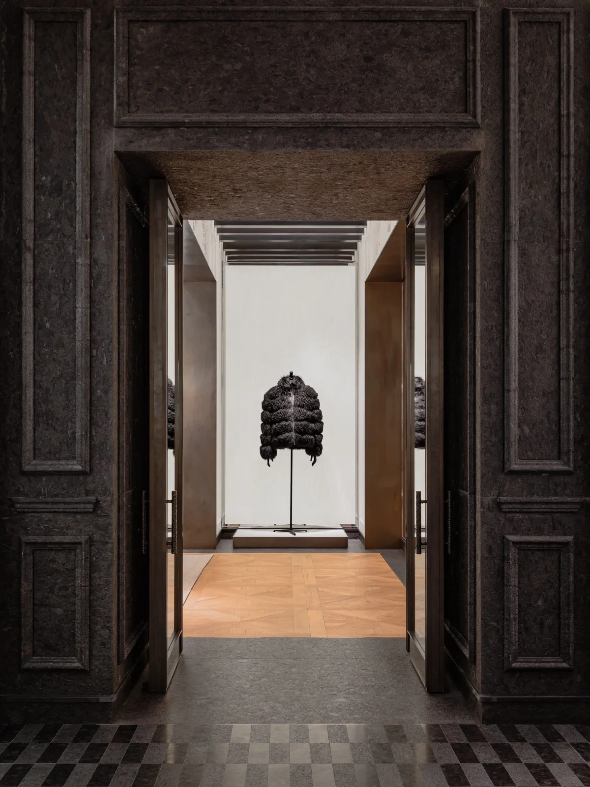 Moncler, монклер, Moncler бутик, Moncler флагман, пятая авеню, Нью Йорк, Gilles & Boissier, флагманские бутики