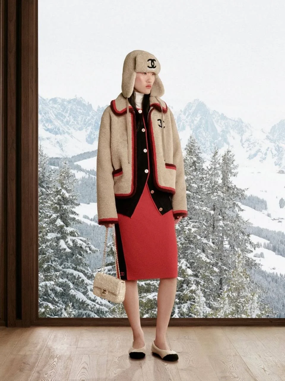 Chanel, шанель, Coco Neige 2026, горнолыжная коллекция, après-ski, зимняя коллекция, новинки, зима 2026, тренды зима 2026, стильная зимняя одежда