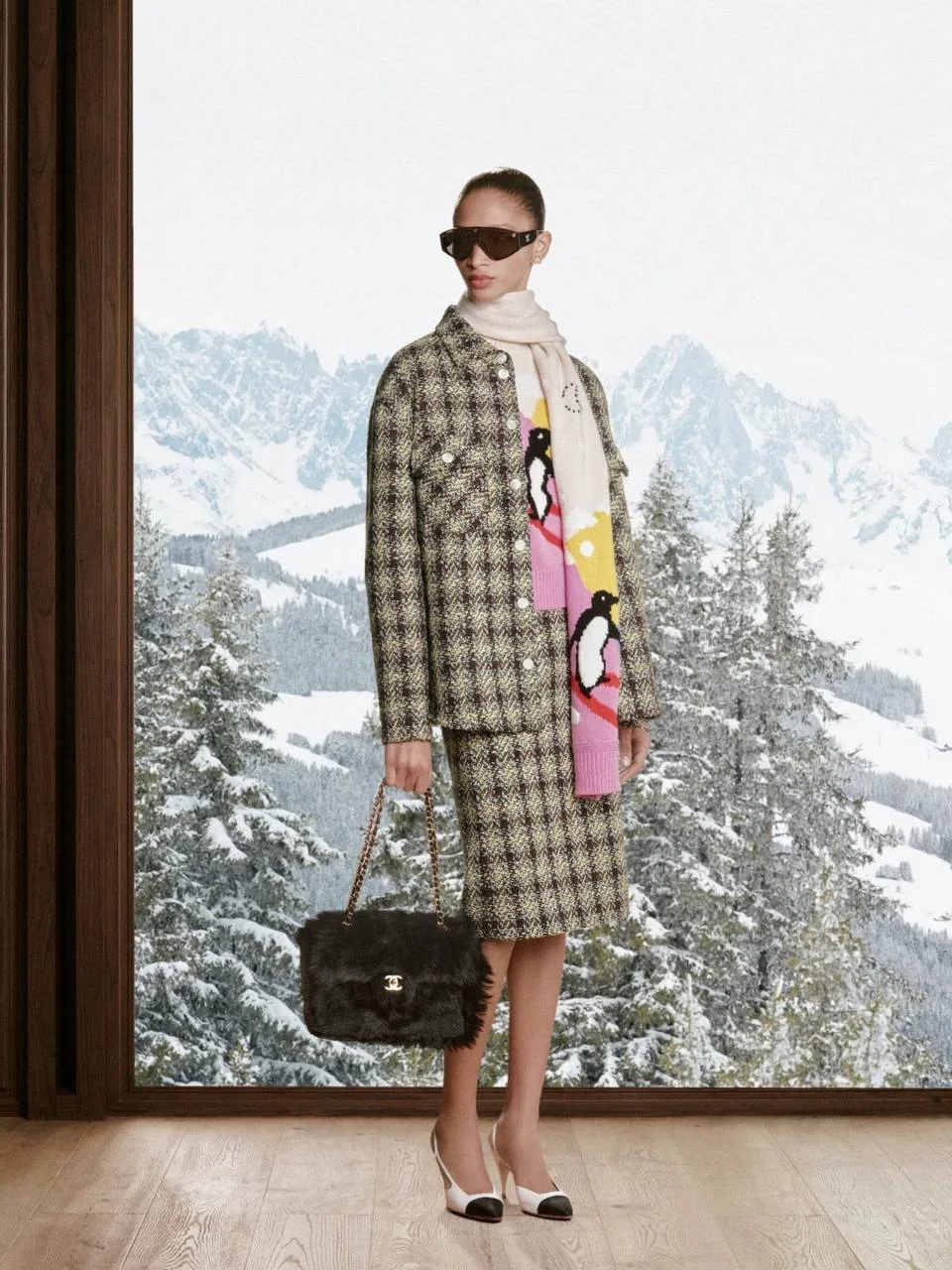 Chanel, шанель, Coco Neige 2026, горнолыжная коллекция, après-ski, зимняя коллекция, новинки, зима 2026, тренды зима 2026, стильная зимняя одежда