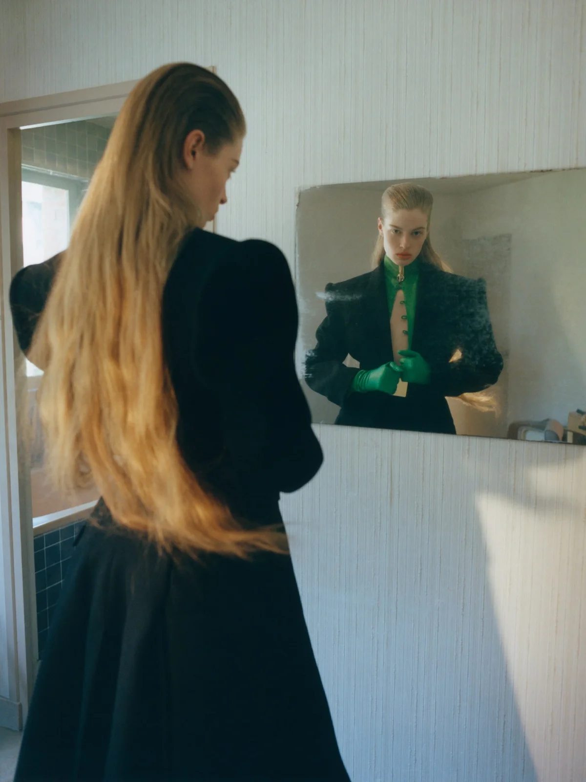 дочь илона маска вивиан дженна уилсон mugler кампейн рекламная кампания женская одежда на осень женский гардероб
