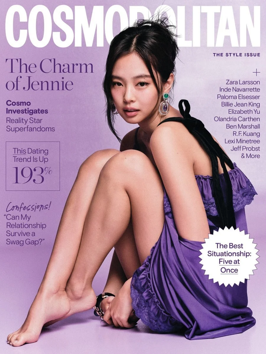 дженни обложка фотосессия cosmopolitan
