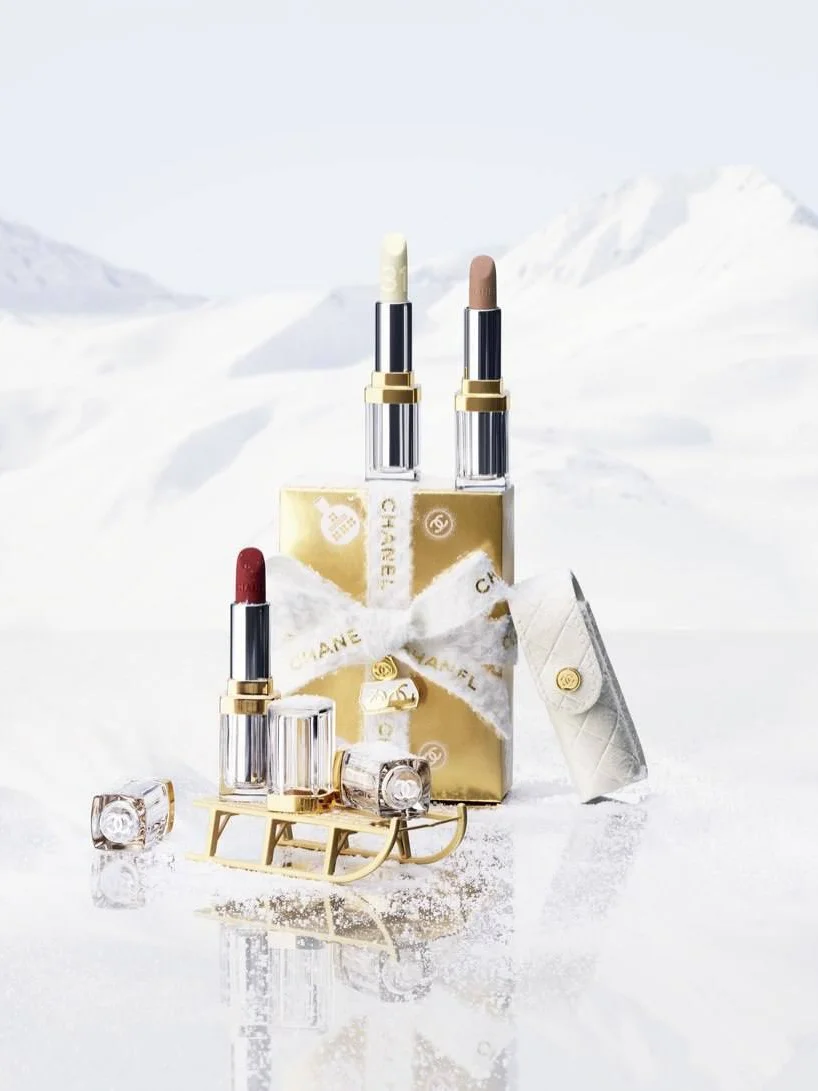 Chanel Beauty, шанель бьюти, Маргарет Куолли, праздничный кампейн, косметика шанель, Новый год 2027, новинки, блеск для губ