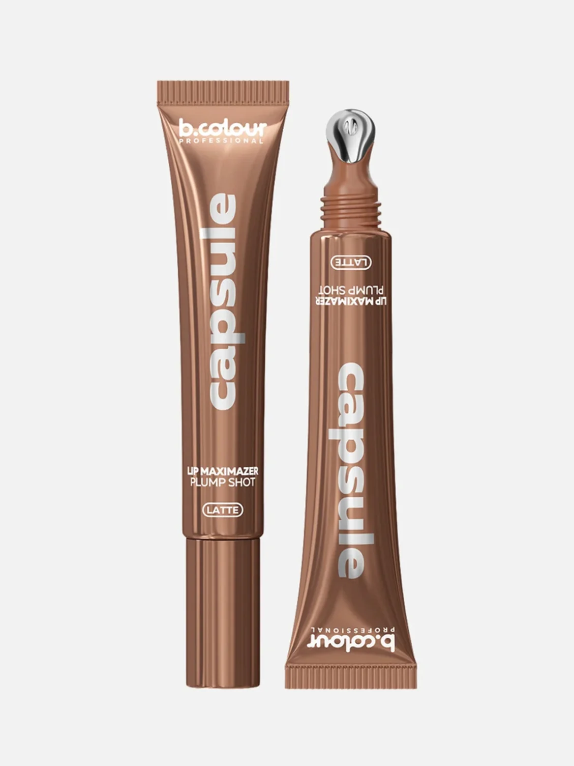 Блеск для губ Capsule Plump Shot, Latte, B.Colour Professional