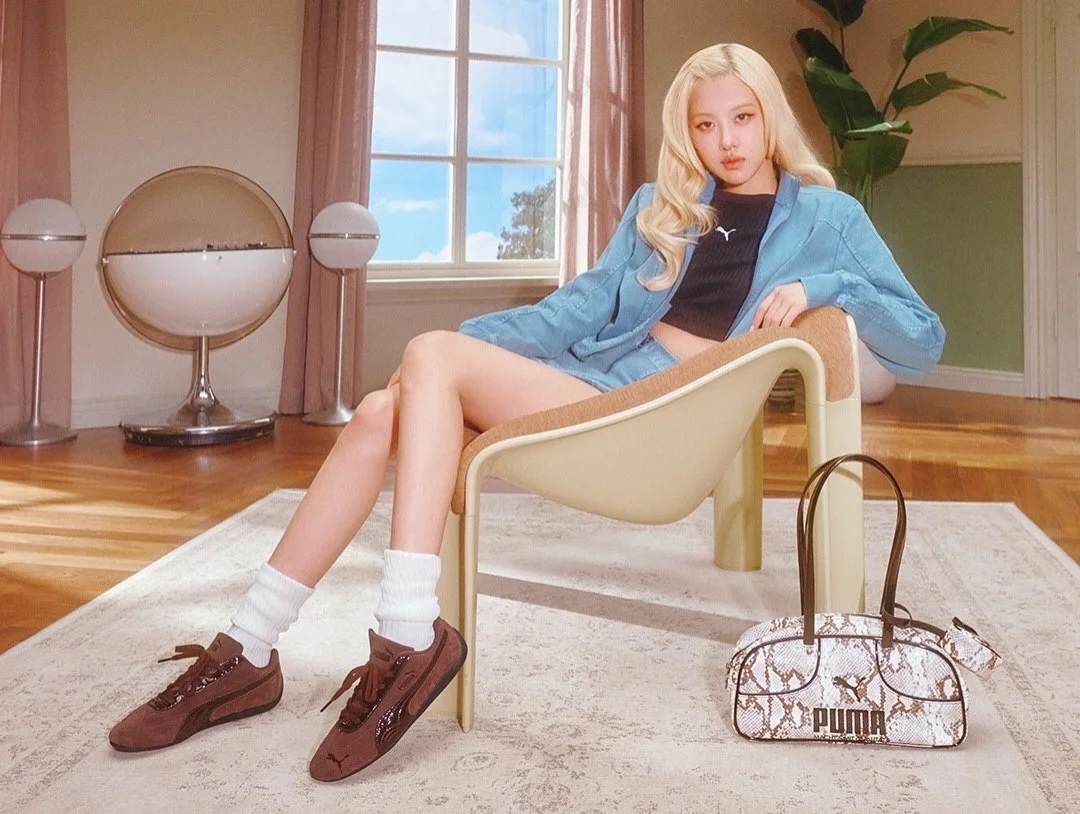 Розэ из Blackpink представила обновленную модель Puma Speedcat