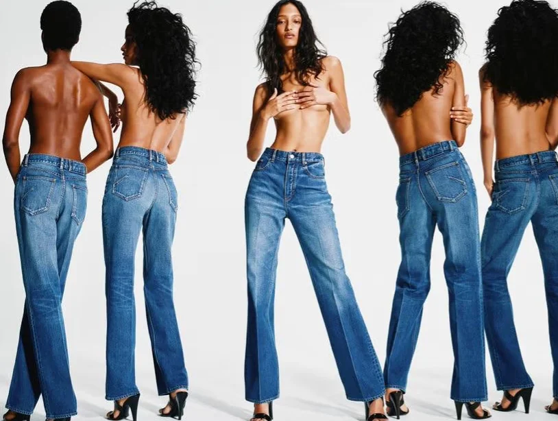 Модель Мона Тугаард стала лицом первой в истории Alaïa линейки денима