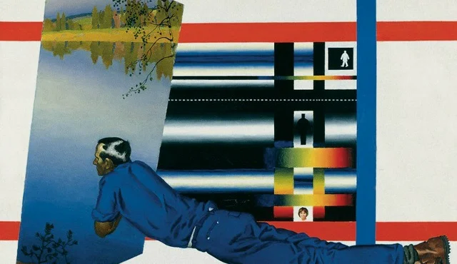 Эрик Булатов, «Художник на пленэре». 1968